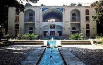 مرمت خلوت نظام‌الدوله در باغ تاریخی فین کاشان