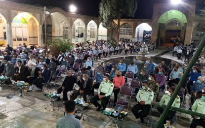 همایش مسئولان هیئات مذهبی کاشان در امامزاده هادی(ع) فین برگزار شد