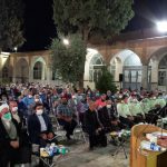 همایش مسئولان هیئات مذهبی کاشان در امامزاده هادی(ع) فین