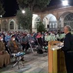 همایش مسئولان هیئات مذهبی کاشان در امامزاده هادی(ع) فین
