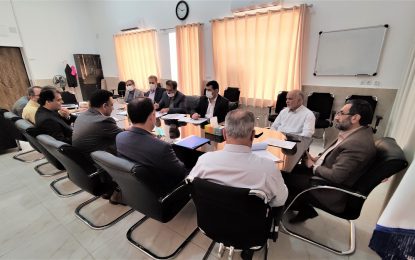 جلسه بررسی و رفع مشکلات منطقه فین کاشان