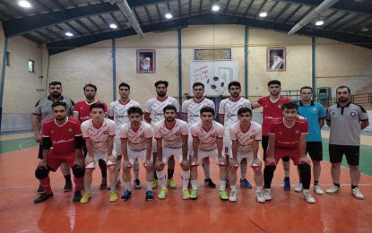 صعود تیم پیشگامان وحدت فین کاشان به لیگ دسته اول فوتسال کشور