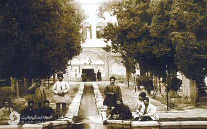 نقدی بر لوکوموتیو سواری در محوطه تاریخی باغ فین کاشان