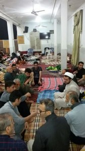 مراسم اعتکاف در مسجد اعظم امامزاده هادی فین کاشان (23)