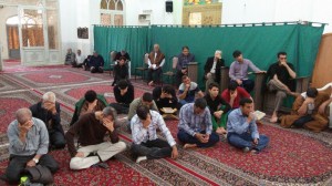 مراسم اعتکاف در مسجد اعظم امامزاده هادی فین کاشان (4)