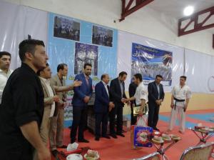 تجلیل از مدال آوران طلایی در مسابقات بین المللی کاراته سبک جوکای دو