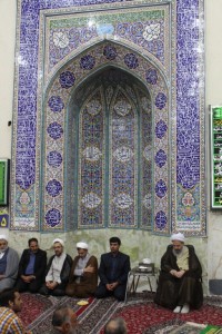 جمعه جار در مسجد جامع فین 