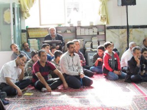 دعای ندبه در مسجد فاطمیه فین (8)